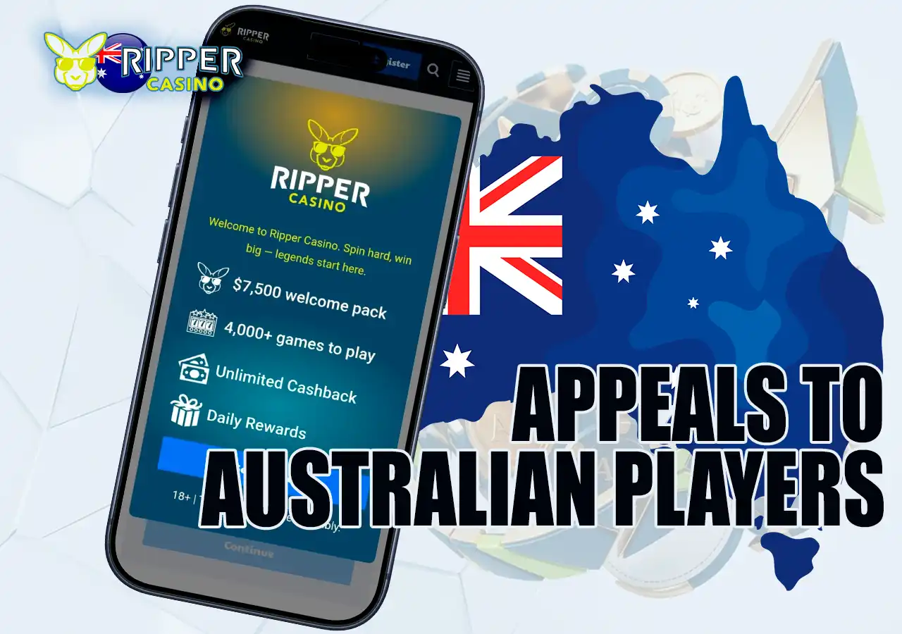 Key advantages of Ripper Casino for real money players in Australia.